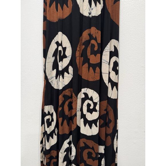 INDAH Tribal Print Maxi Dress Women’s Size XS Strapless Slits Vacation Boho Sexy - Picture 5 of 12